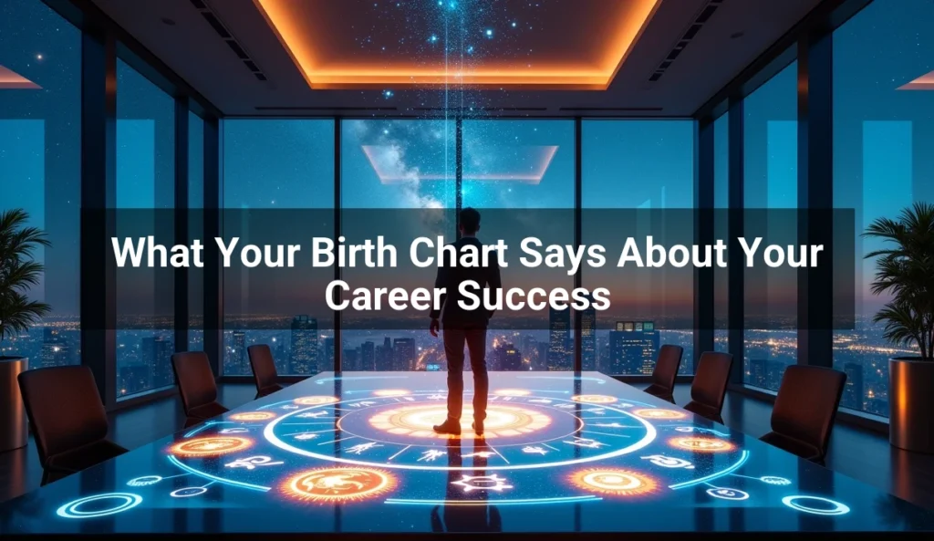 What Your Birth Chart Says About Your Career Success What Your Birth Chart Says About Your Career Success