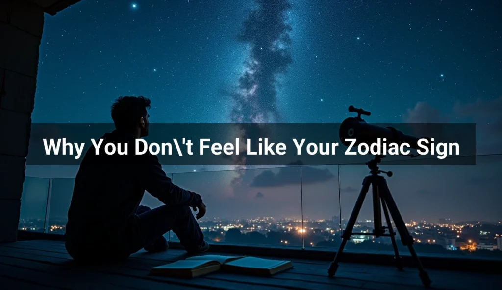 Why You Don't Feel Like Your Zodiac Sign Why You Don't Feel Like Your Zodiac Sign